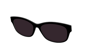 The Black with Urban Explorer Lens - Angle Top Thumbnail - Pair Eyewear