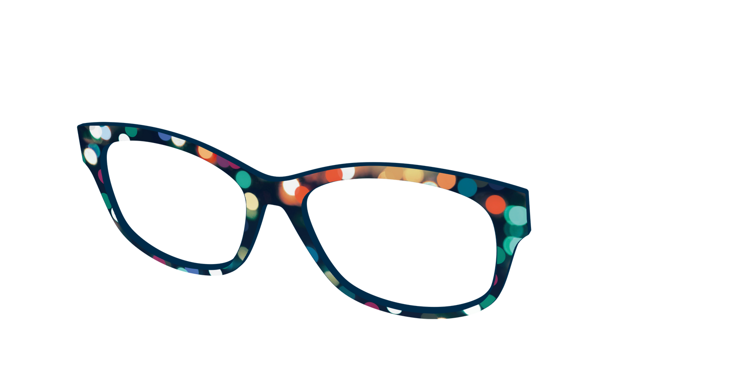 The Bokeh Dot - Angle Top Image - Pair Eyewear
