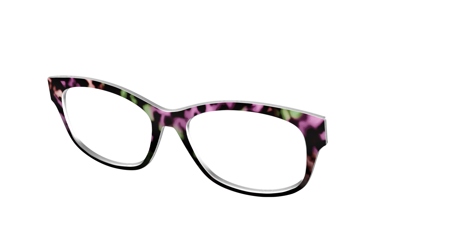The Boysenberry Tortoise - Angle Top Image - Pair Eyewear