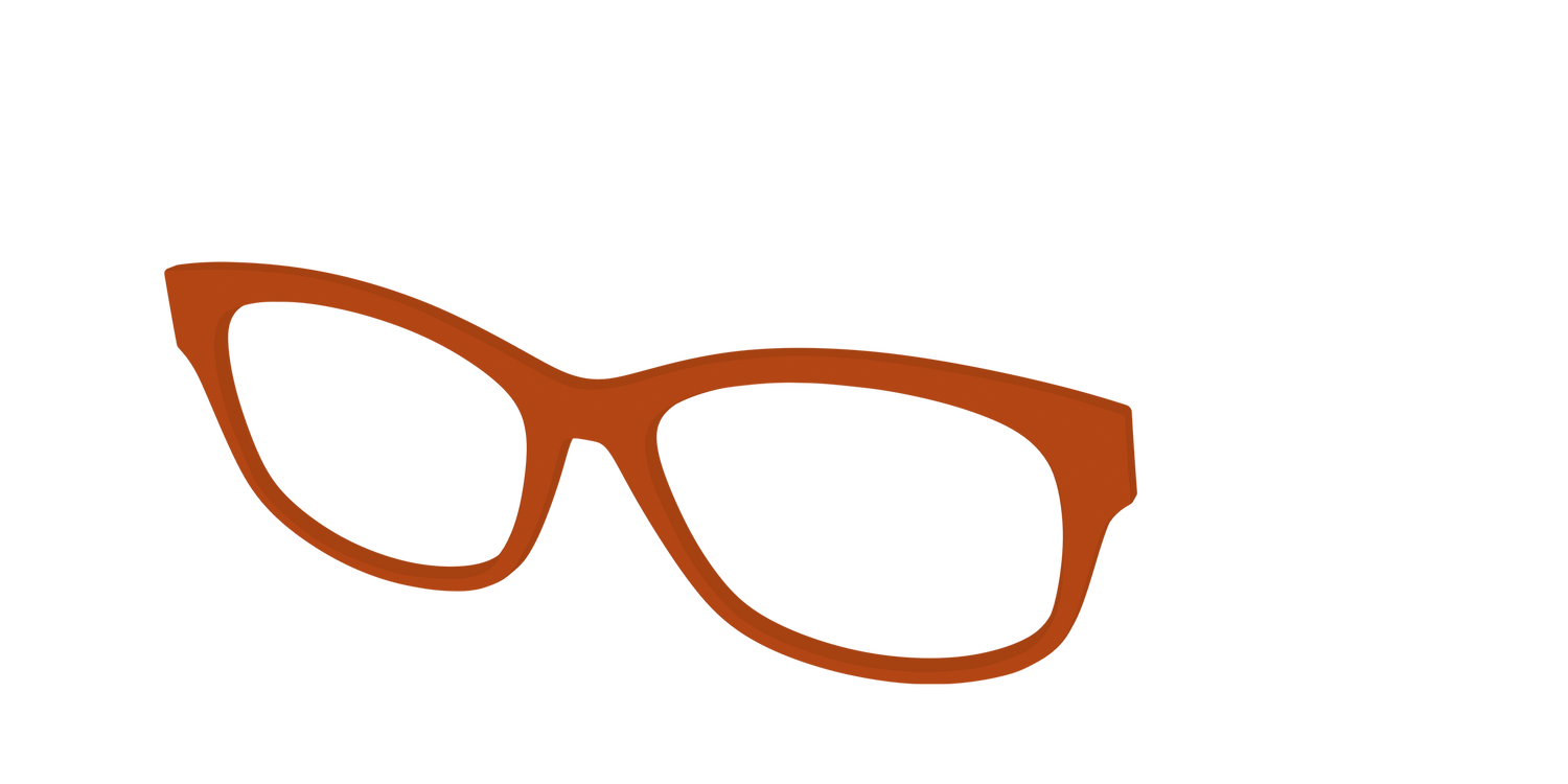 The Burnt Orange - Angle Top Image - Pair Eyewear