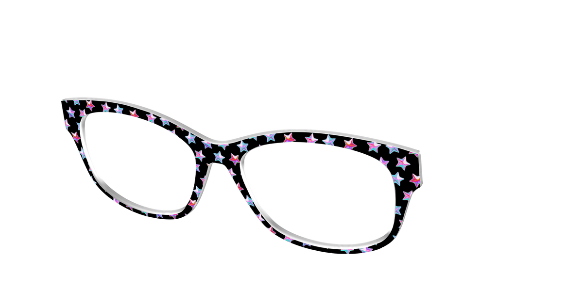 The Chrome Superstars - Angle Top Image - Pair Eyewear