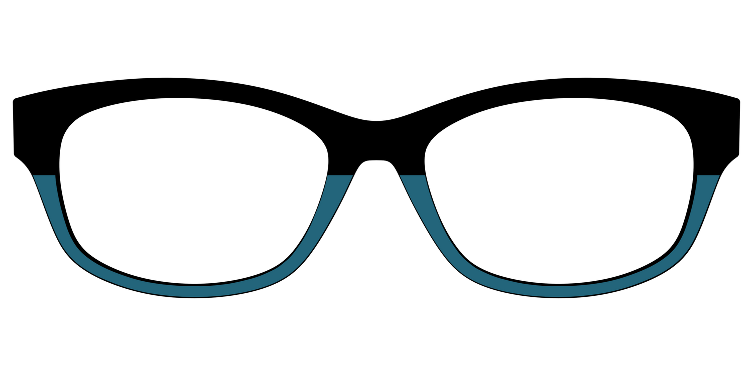 The Cobalt Split - Front Top Image - Pair Eyewear