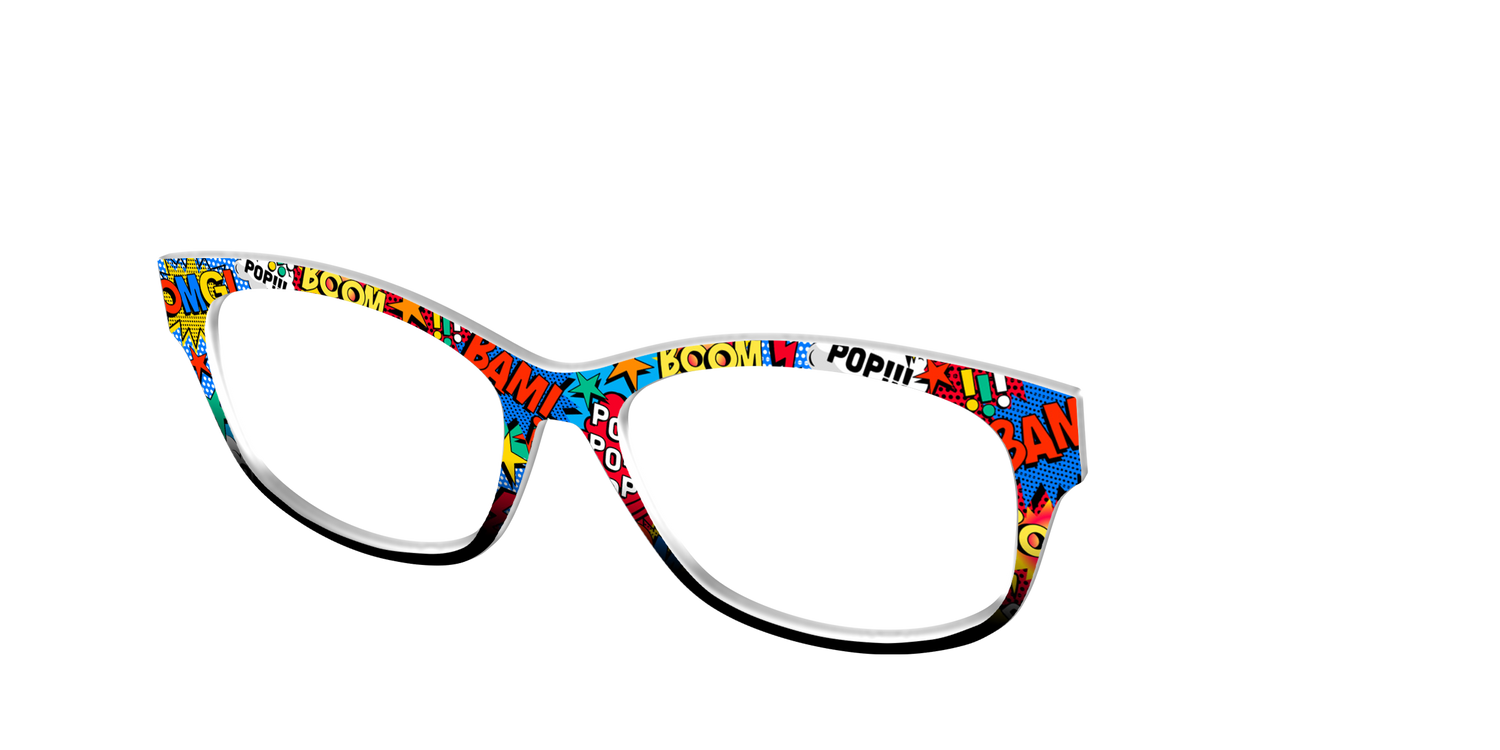 The Comic Strip - Angle Top Image - Pair Eyewear