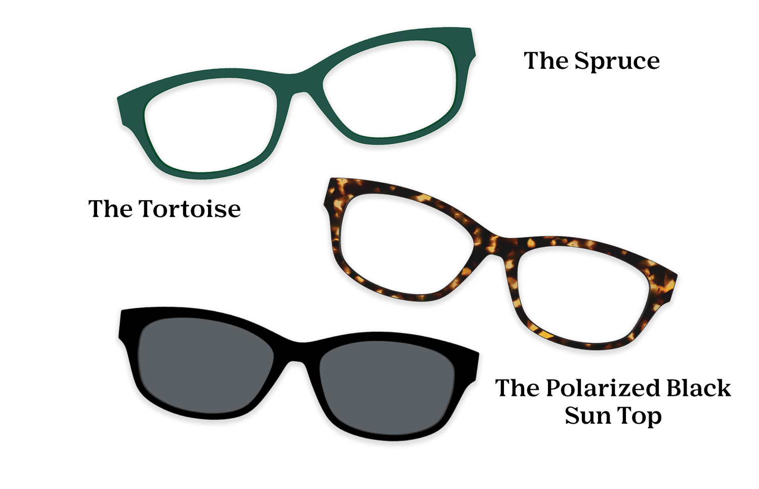 The Addison - Lensless - Pairing Set - Pair Eyewear