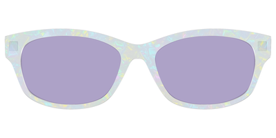 The Dazzling Opal with Celestial Purple Lens - Front Top Thumbnail - Pair Eyewear