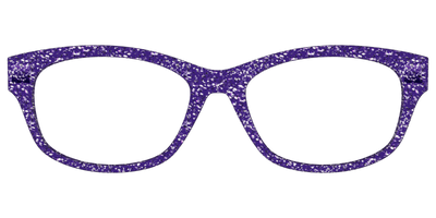 The Electric Purple Sparkle - Front Top Thumbnail - Pair Eyewear