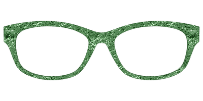 The Emerald Sparkle - Front Top Thumbnail - Pair Eyewear
