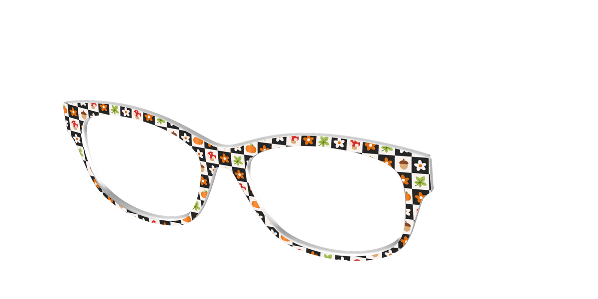 The Fall Festive Check - Angle Top Image - Pair Eyewear
