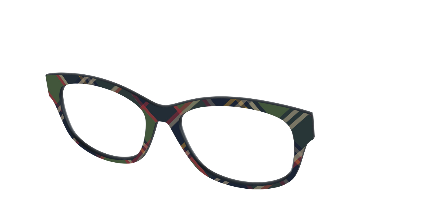 The Flannel Plaid - Angle Top Image - Pair Eyewear