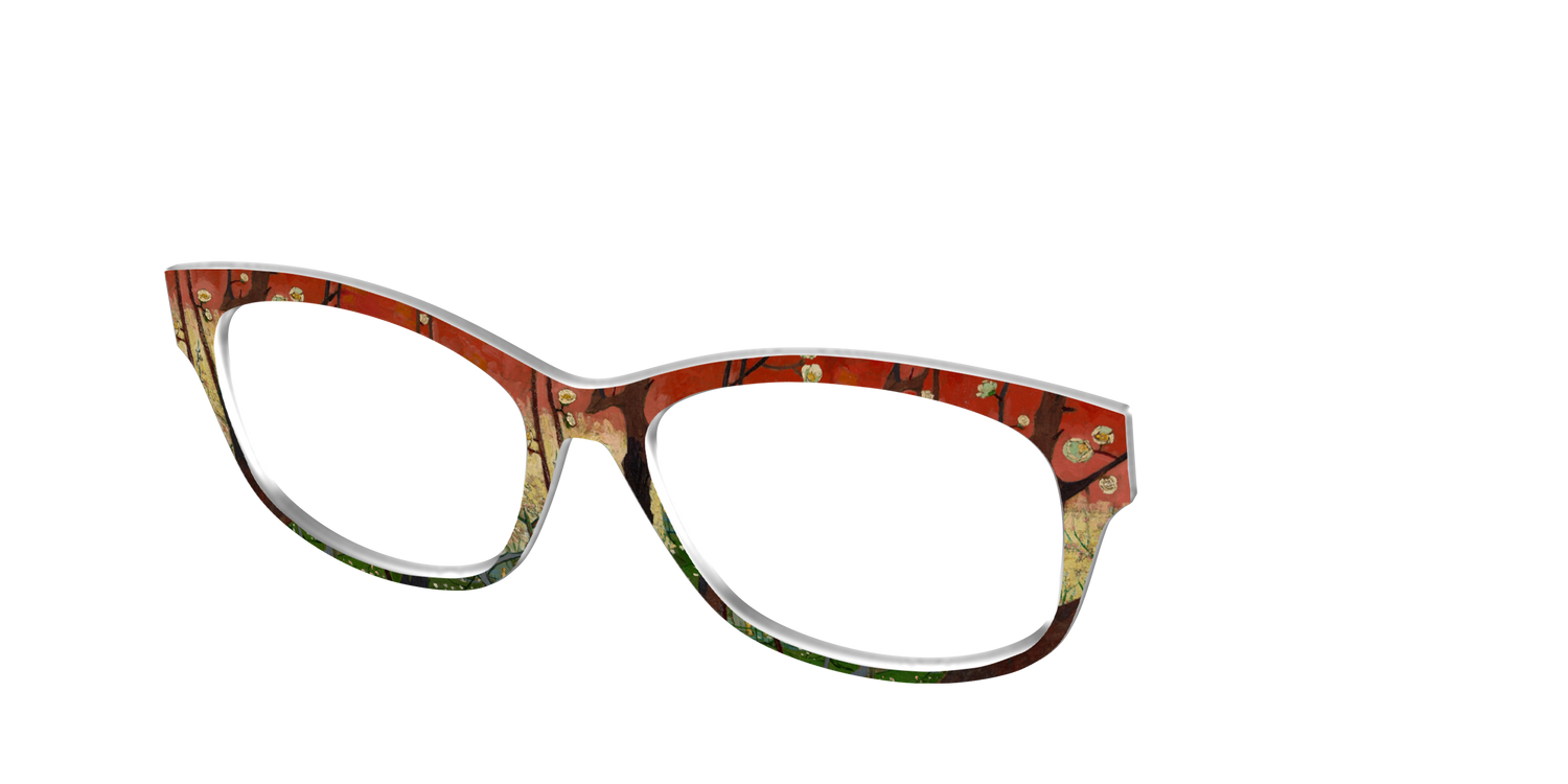 The Flowering Plum Orchard - Angle Top Image - Pair Eyewear