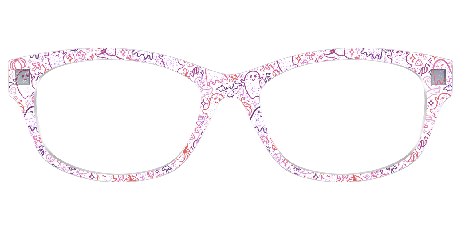 The Frightfully Fun Doodles Crystal - Front Top Image - Pair Eyewear