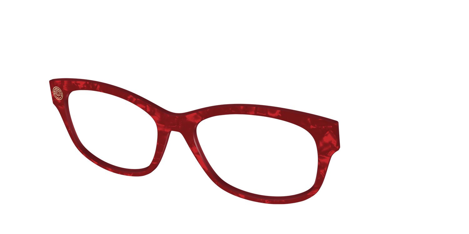 The Gryffindor™ Pearl Tortoise - Angle Top Image - Pair Eyewear