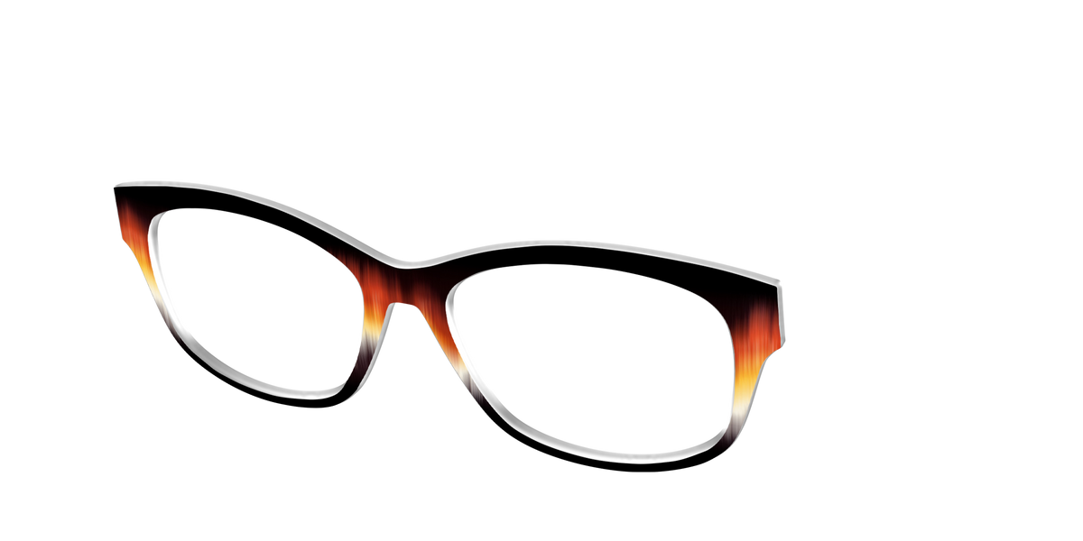 The Hallows' Eve Gradient - Angle Top Image - Pair Eyewear