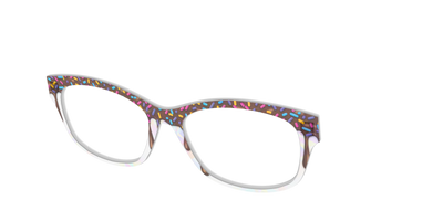 The Holographic Milkshake - Angle Top Thumbnail - Pair Eyewear