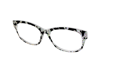 The Holographic Mottled Tortoise - Angle Top Thumbnail - Pair Eyewear