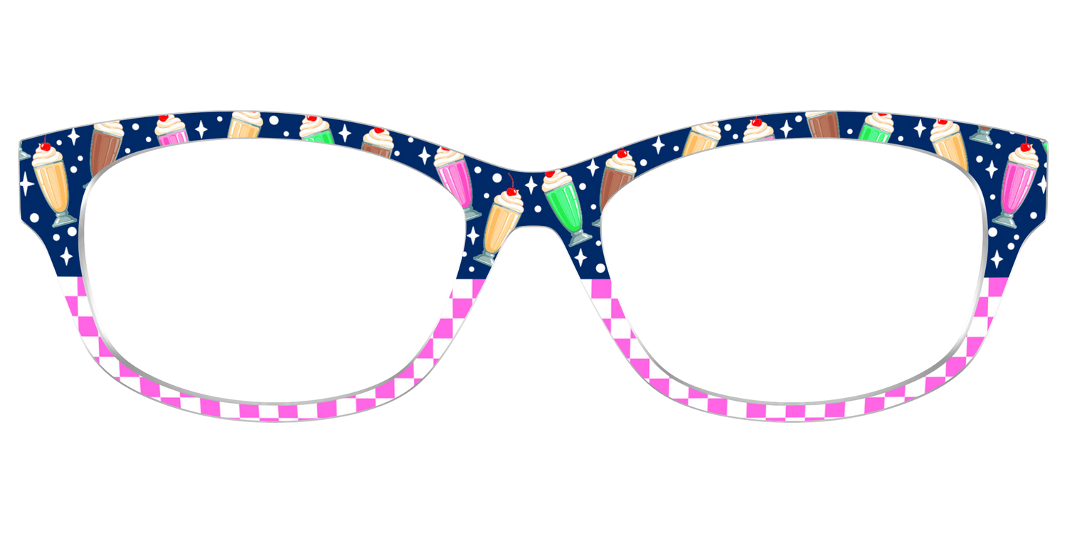 The Ice Cream Social Split - Front Top Image - Pair Eyewear