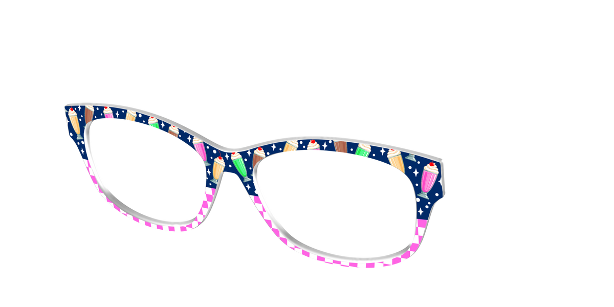 The Ice Cream Social Split - Angle Top Image - Pair Eyewear
