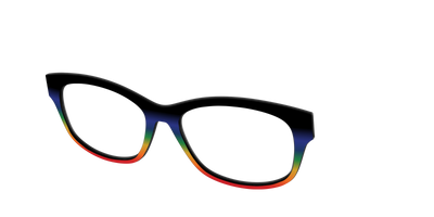 The Love Wins Gradient - Angle Top Thumbnail - Pair Eyewear