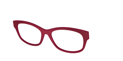 The Matte Burgundy - Angle Top Thumbnail - Pair Eyewear