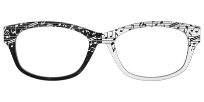 The Musical Shimmer Split - Front Top Thumbnail - Pair Eyewear