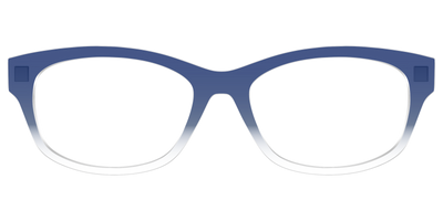The Navy Gradient Crystal - Front Top Thumbnail - Pair Eyewear