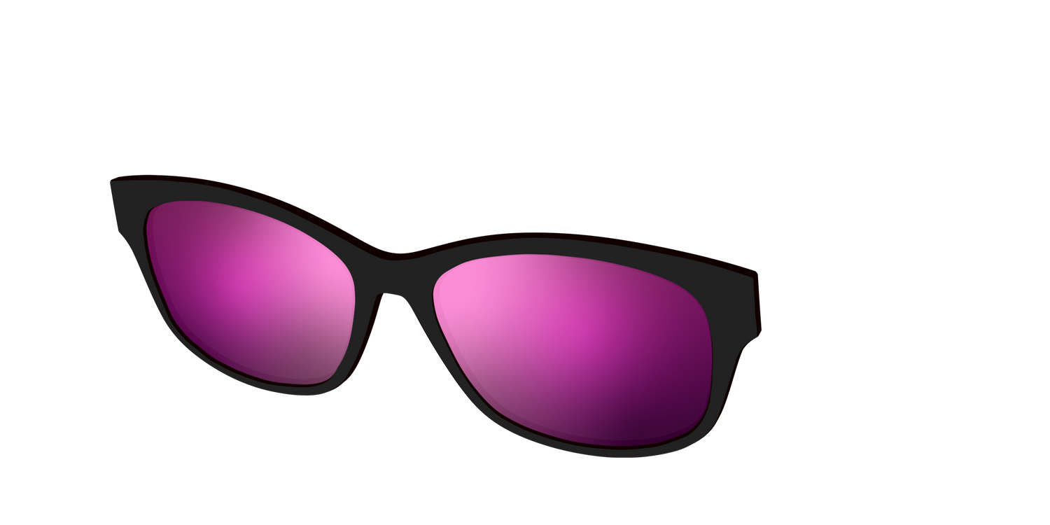 The Polarized Pink Reflective Sun Top - Angle Top Image - Pair Eyewear