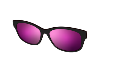 The Polarized Pink Reflective Sun Top - Angle Top Thumbnail - Pair Eyewear