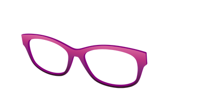 The Pink to Plum Gradient - Angle Top Thumbnail - Pair Eyewear