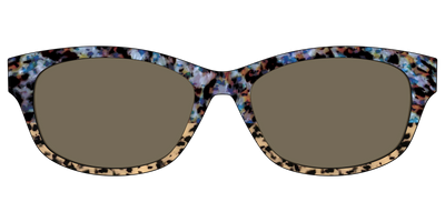 The Polarized Oasis Tortoise Split Sun Top - Front Top Thumbnail - Pair Eyewear
