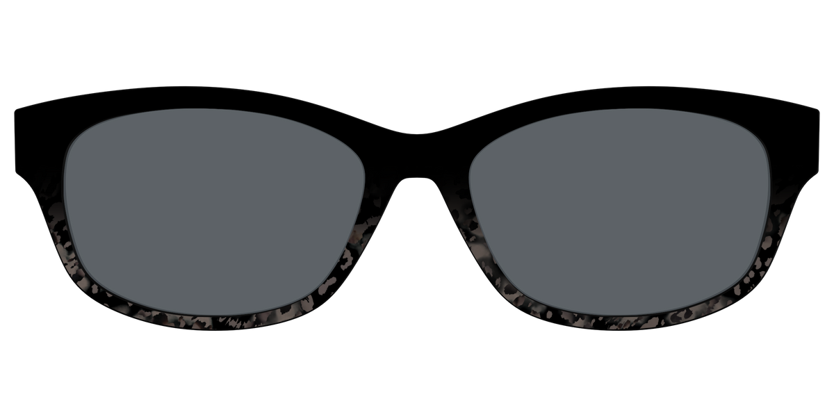 The Polarized Shaded Tortoise Sun Top - Front Top Image - Pair Eyewear