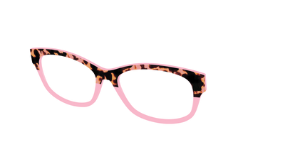 The Punch Tortoise Crystal Split - Angle Top Thumbnail - Pair Eyewear