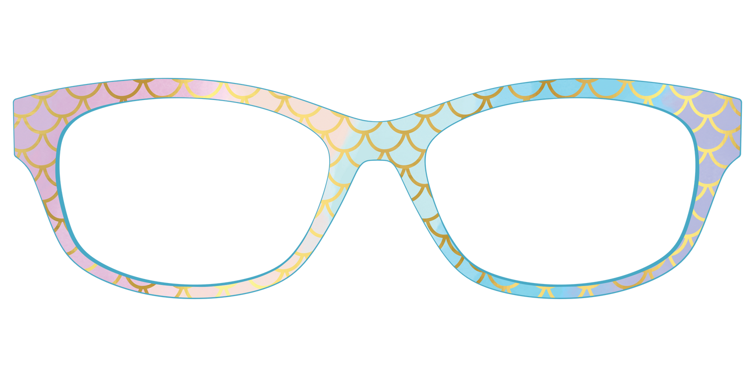 The Rainbow Mermaid - Front Top Image - Pair Eyewear