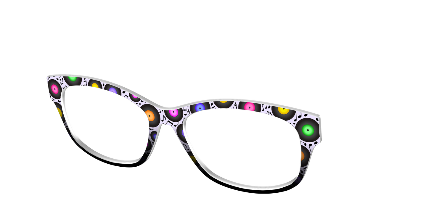 The Record Collection - Angle Top Image - Pair Eyewear