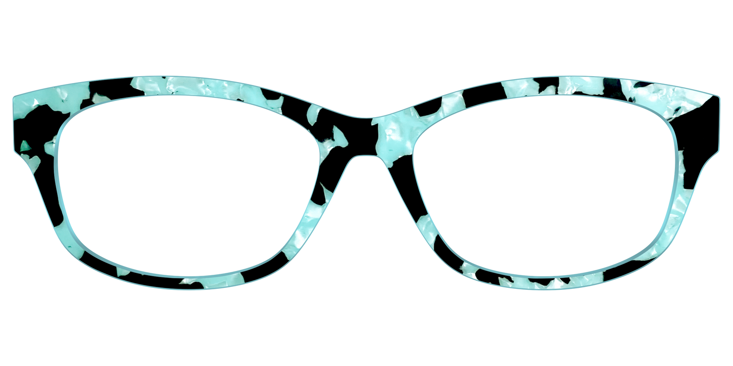 The Robin's Egg Pearl Tortoise - Front Top Image - Pair Eyewear