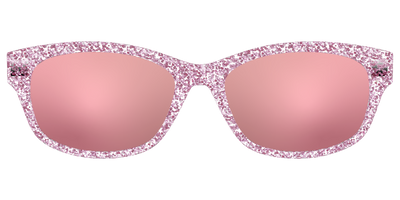 The Polarized Rose Gold Sparkle Sun Top - Front Top Thumbnail - Pair Eyewear