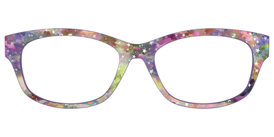 The Silver Foil Starry Sky - Front Top Thumbnail - Pair Eyewear