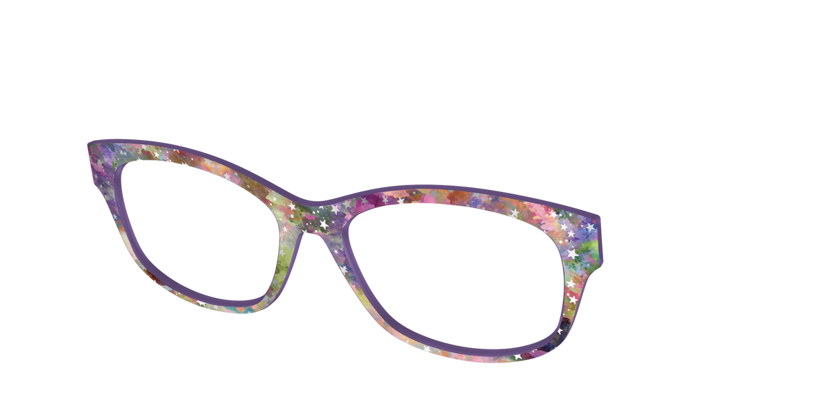 The Silver Foil Starry Sky - Angle Top Image - Pair Eyewear