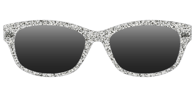 The Polarized Silver Sparkle Sun Top - Front Top Thumbnail - Pair Eyewear