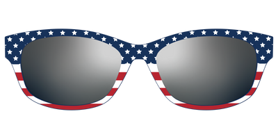 The Polarized Stars & Stripes Sun Top - Front Top Thumbnail - Pair Eyewear