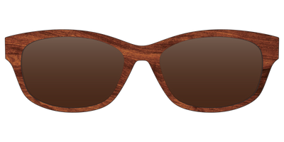 The Polarized Woodgrain Sun Top - Front Top Thumbnail - Pair Eyewear