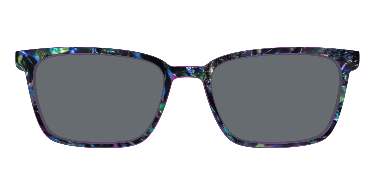 The Polarized Abalone Sun Top - Front Top Image - Pair Eyewear