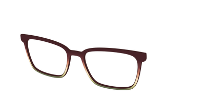 The Acorn to Moss Gradient - Angle Top Thumbnail - Pair Eyewear