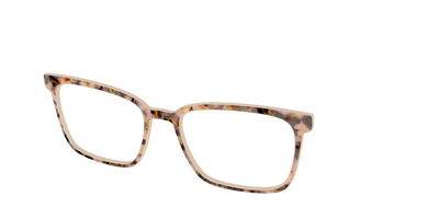 The Almond Tortoise with Gold Streaks - Angle Top Thumbnail - Pair Eyewear