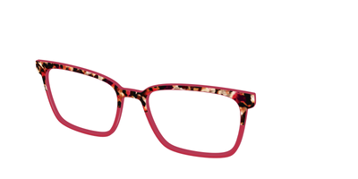 The Auburn Tortoise Crystal Split - Angle Top Thumbnail - Pair Eyewear