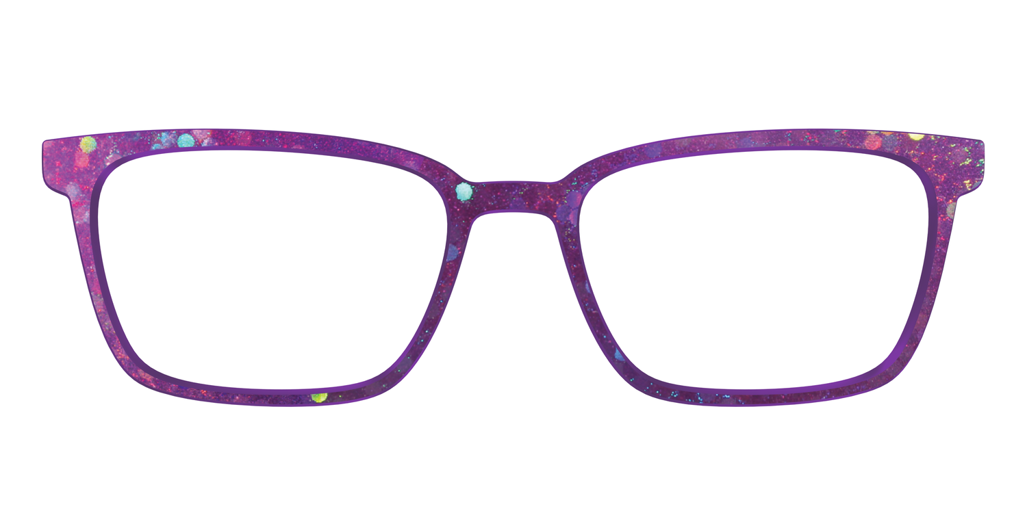 The Berry Jam Hexagons - Front Top Image - Pair Eyewear