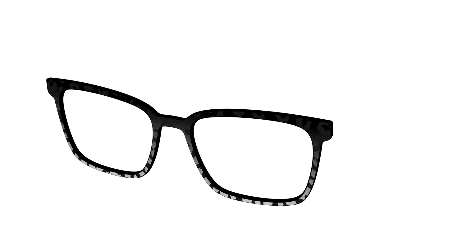 The Black Cheetah - Angle Top Image - Pair Eyewear