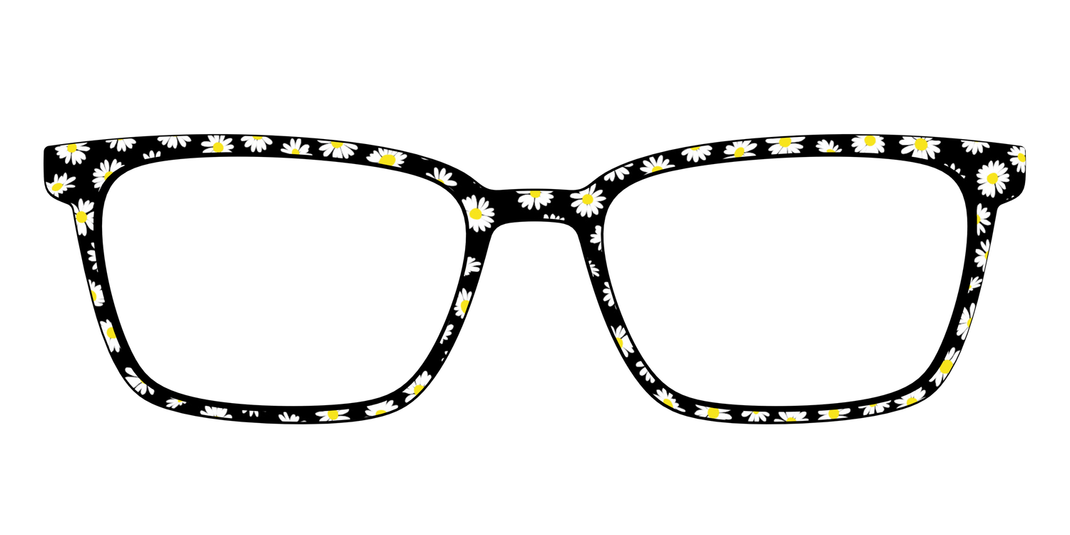 The Black Daisy - Front Top Image - Pair Eyewear