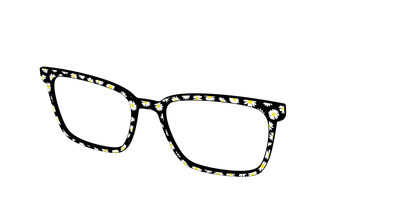 The Black Daisy - Angle Top Thumbnail - Pair Eyewear