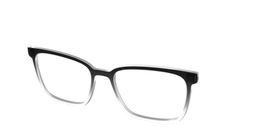 The Black Gradient Crystal - Angle Top Thumbnail - Pair Eyewear