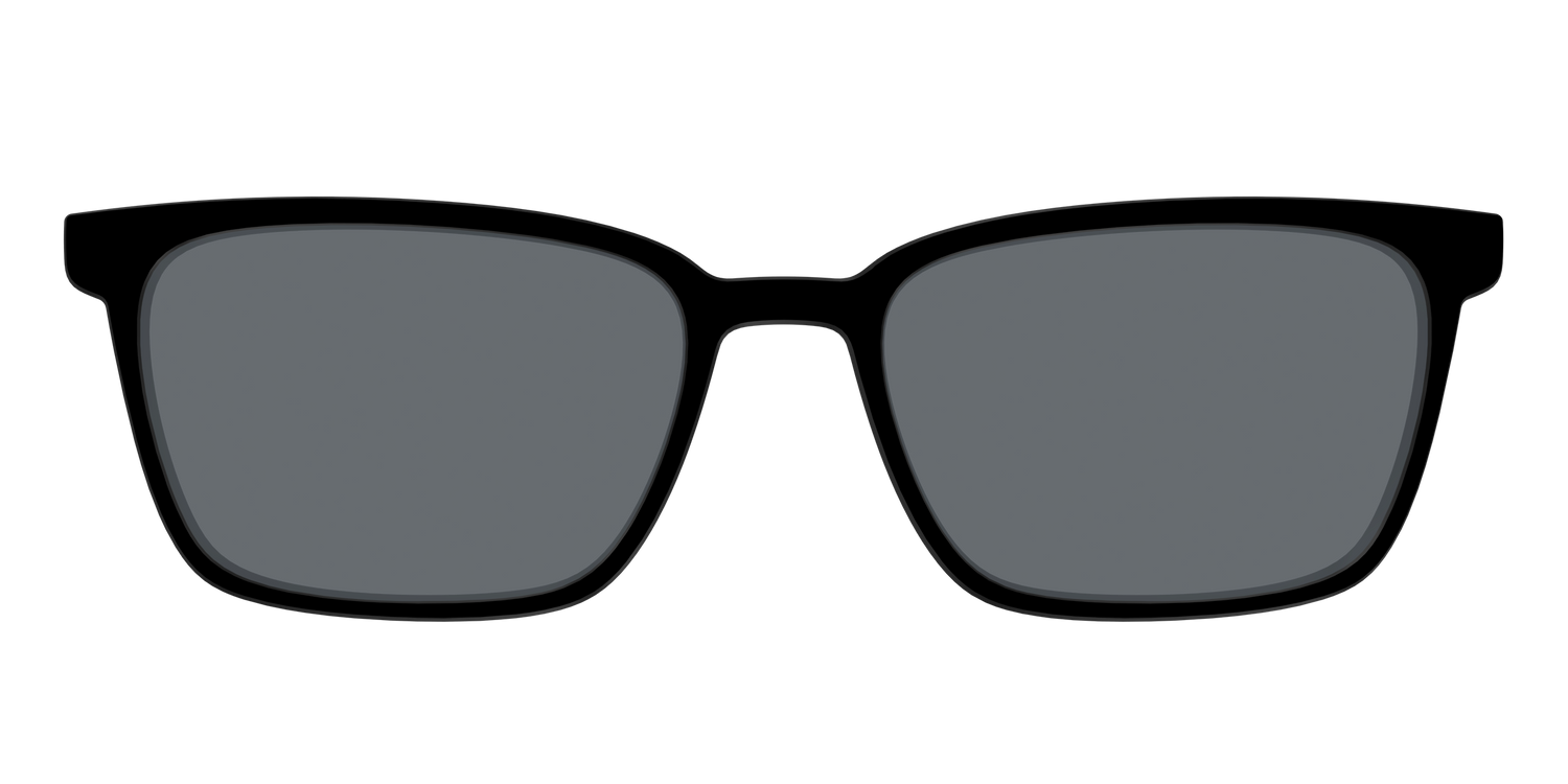 The Polarized Black Sun Top - Front Top Image - Pair Eyewear